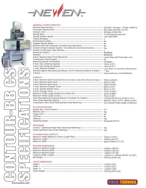 CONTOUR-BB-CS SPECS08.indd - newen.pl