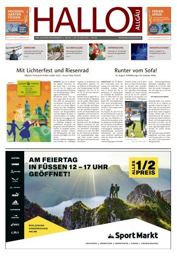 Hallo-Allgäu  vom Montag, 23.Mai