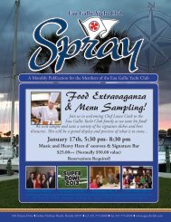 November Spray - Eau Gallie Yacht Club