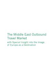 The Middle East Outbound Travel Market - World Tourism ...