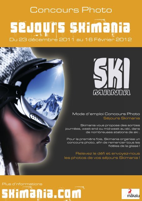 1 paire de chaussette de ski MAKALU - Skimania