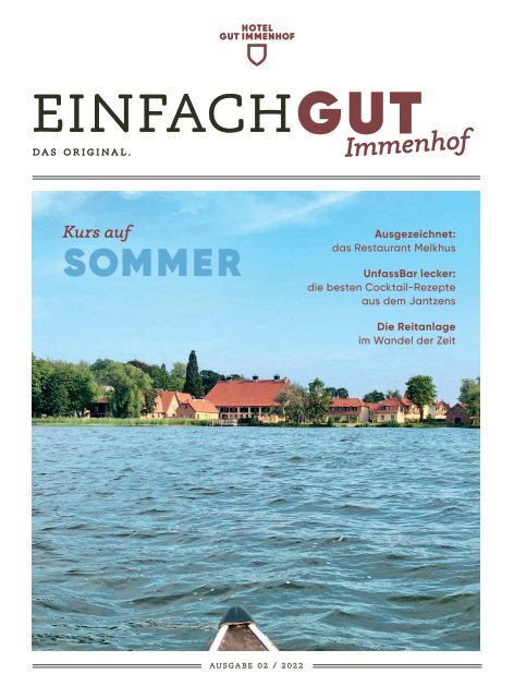 Gut Immenhof  Magazin 2/2022