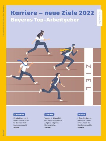 Karriere – neue Ziele 2022: Bayerns Top-Arbeitgeber