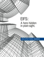 2021 EIFS Architectural Awards