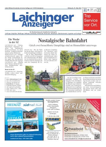 Laichinger Anzeiger 25.05.2022