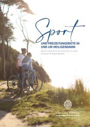 Sport- & Freizeitangebot in und um Heiligendamm