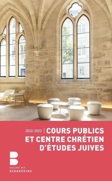 Brochure Cours Publics
