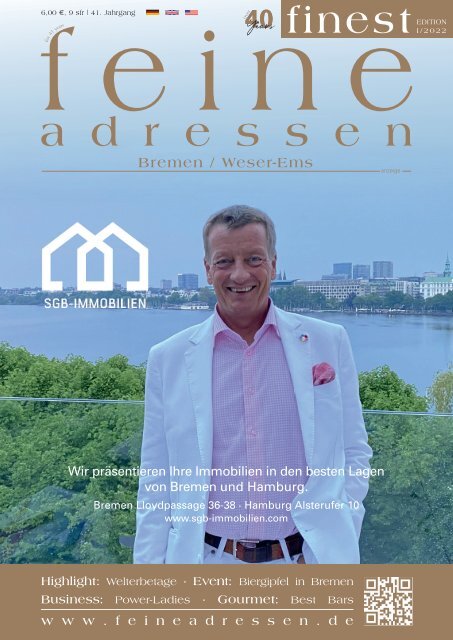 »feine adressen – finest« – Bremen Edition I/2022