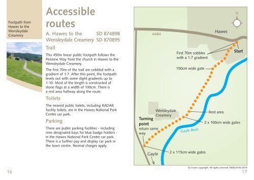 Toilets - Yorkshire Dales National Park