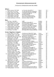 Schweizerische Solistenmeisterschaft Concours au ... - cnsq.ch