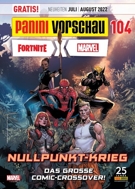 Panini-Vorschau 104 - Neuheiten Juli/August 2022