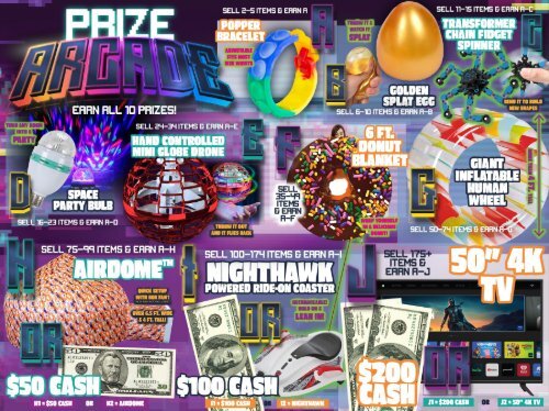 Prize Arcade Prize Program