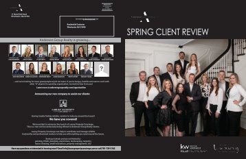 2022 Spring Client Review Brochure