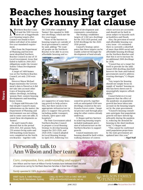 Pittwater Life June 2022 Issue