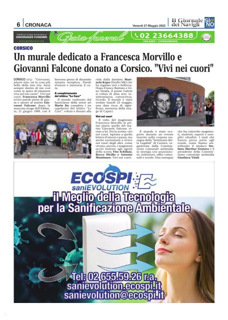 Giornale dei Navigli n. 21 - 27 maggio 2022