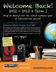 Outlet Centre Stock Available for Sunday March 25th! - Henry’s