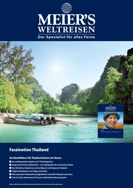 Thailand Reisemagazin 2012