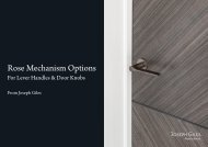 Joseph Giles Rose Mechanism Options
