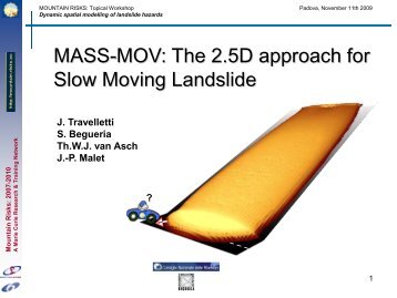 MASS-MOV: The 2.5D approach for Slow Moving Landslide