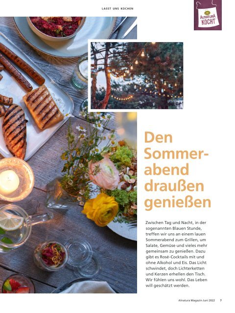 Alnatura Magazin Juni 2022