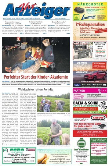 Ihr Anzeiger Bad Bramstedt 21 2022