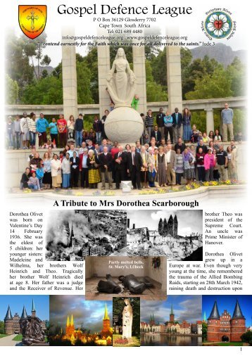 Mrs Scarborough Memorial