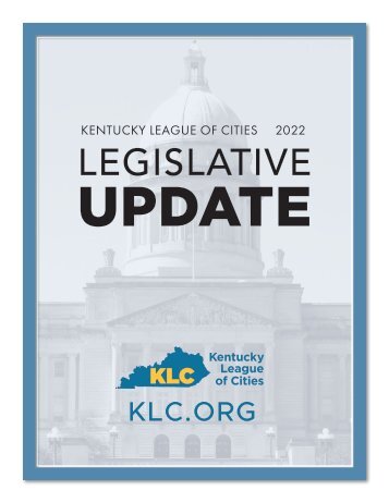 2022 KLC Legislative Update 