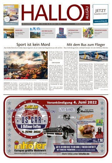 Hallo-Allgäu  vom Samstag, 28.Mai