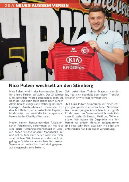 Stimberg-Echo Ausgabe 04_2022 - ESV 1916 - Delbrücker SC am 29.05.2022 - Westfalenliga 1