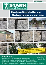 STARK Katalog - Garten-Baustoffe und Natursteine aus aller Welt - Ausgabe 6 (2022)