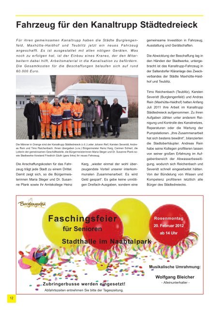 Infoblatt 2012/Ausgabe 1 - Burglengenfeld