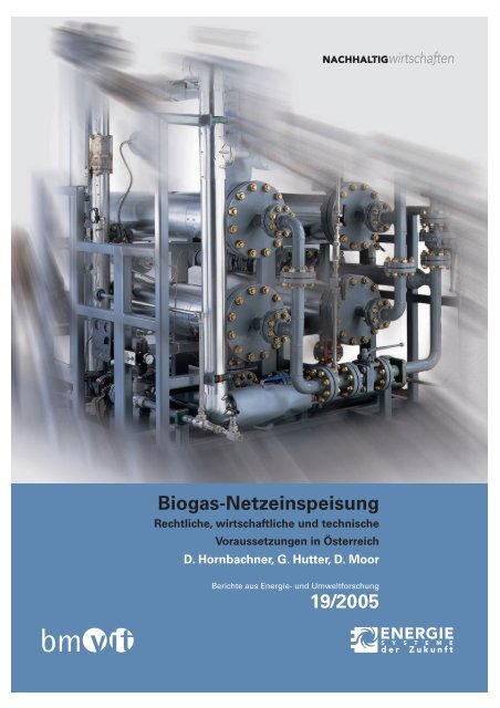 Biogas-Netzeinspeisung 19/2005 - Energiesysteme der Zukunft