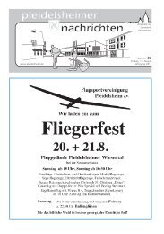 Mitteilungsblatt KW 33 - Gemeinde Pleidelsheim