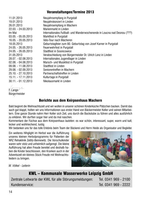 amtliche bekanntmachungen - Gemeinde Machern