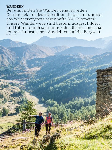 Destinationsmagazin Sommer 2021