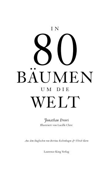 Jonathan Drori, Lucille Clerc: In 80 Bäumen um die Welt