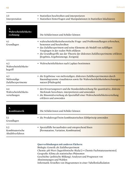 LEHRPLAN FMZ Fach- und Wirtschaftsmittelschulzentrum Luzern