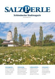 SALZPERLE Schönebecker Stadtmagazin Juni/Juli/August 2022