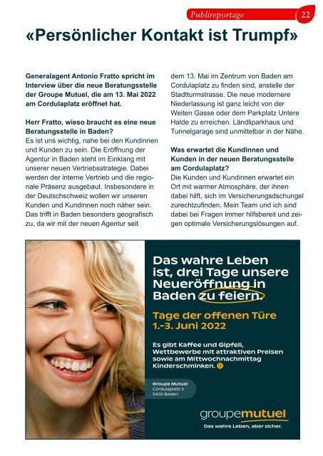 Baden aktuell Magazin Juni/Juli 2022