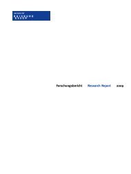 Forschungsbericht Research Report 2009 - Forschungsbericht der ...