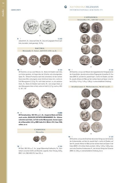 175. Auktion Numismatik