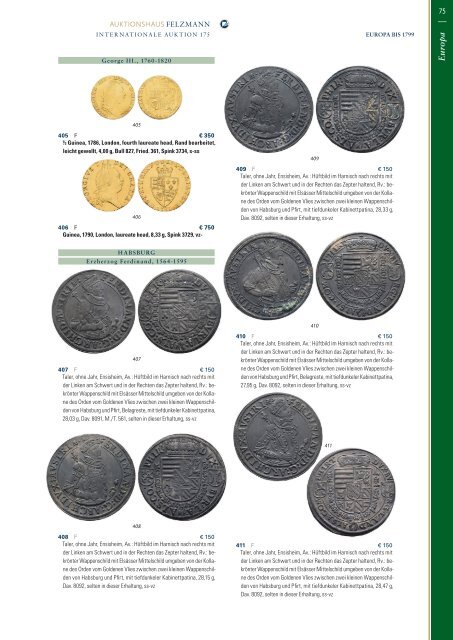 175. Auktion Numismatik