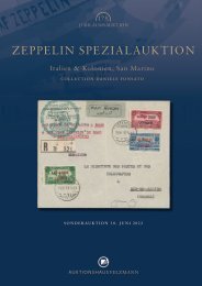 175. Auktion Zeppelin Spezial