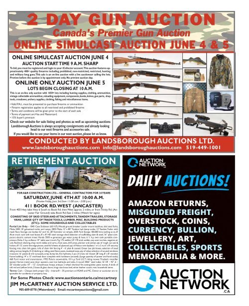 The Woodbridge Advertiser/AuctionLists.ca - 2022-05-30