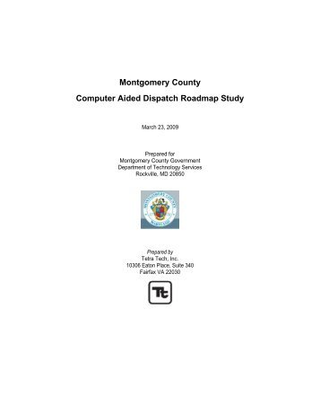 Montgomery County Computer Aided Dispatch Roadmap Study