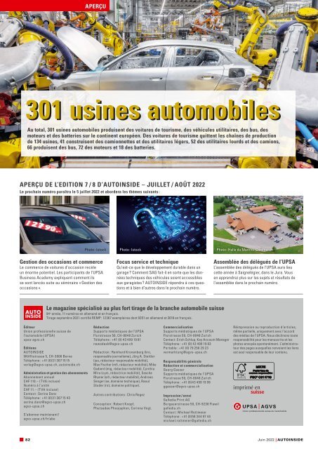 AUTOINSIDE Édition 6 – Juin 2022