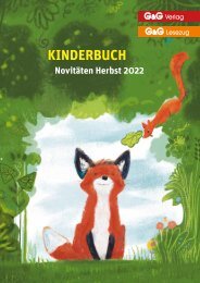 G&G Kinderbuch Novitäten Herbst 2022