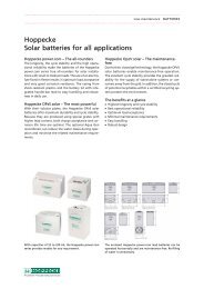Lead Acid Battery Power Com Hc Hoppecke For Ups For Emergency Lighting