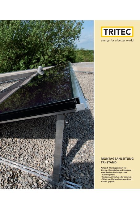 Download TRI-STAND Montageanleitung - Tritec