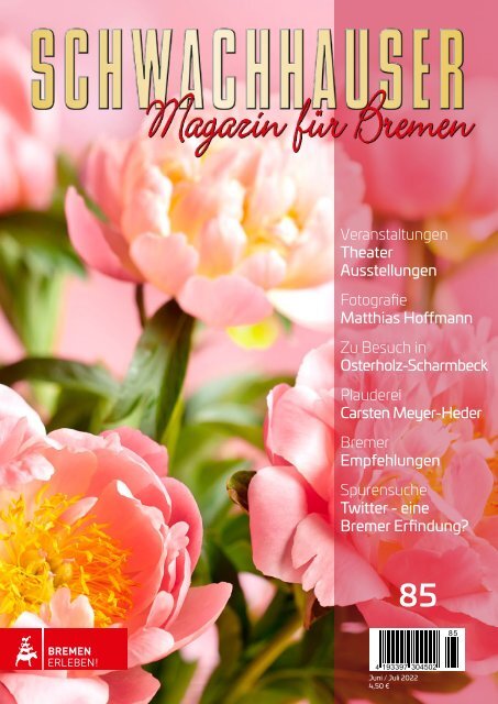Schwachhauser I Magazin für Bremen I Ausgabe 85